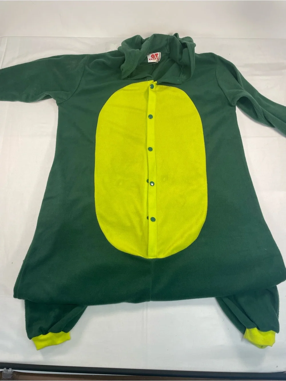 Turtle Adult Fleece one piece  costume oversized lightweight full zip Halloween